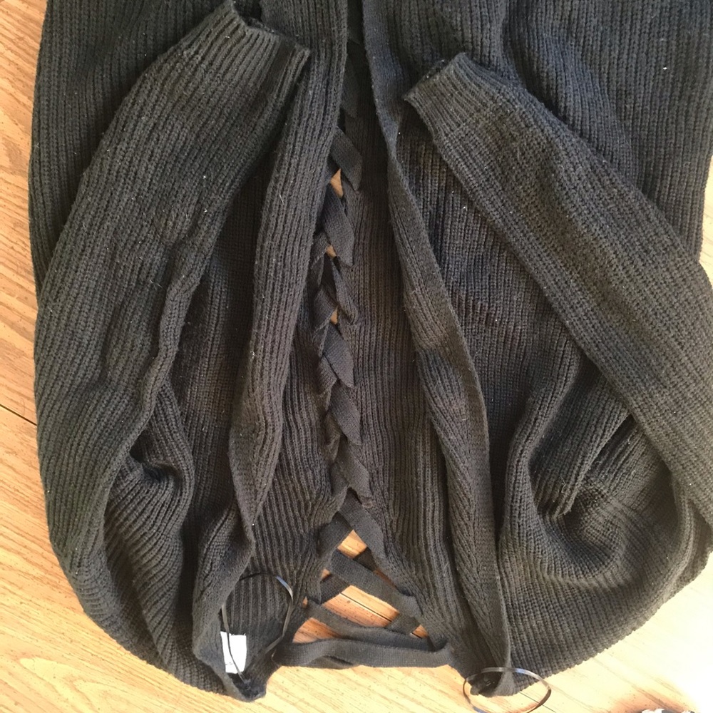 Black sweater